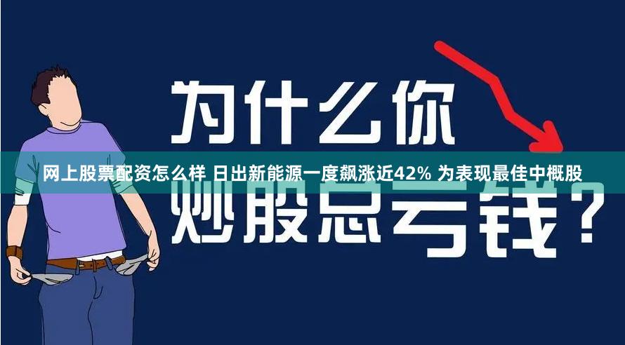 网上股票配资怎么样 日出新能源一度飙涨近42% 为表现最佳中概股