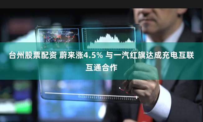 台州股票配资 蔚来涨4.5% 与一汽红旗达成充电互联互通合作