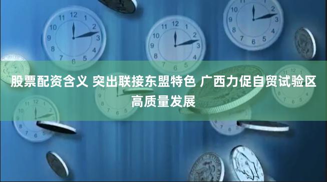 股票配资含义 突出联接东盟特色 广西力促自贸试验区高质量发展